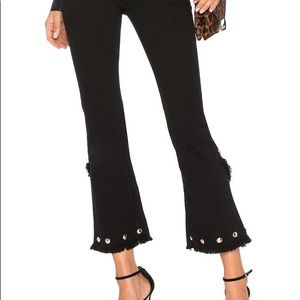 Citizens of Humanity Drew Fray Crop Flared Jeans